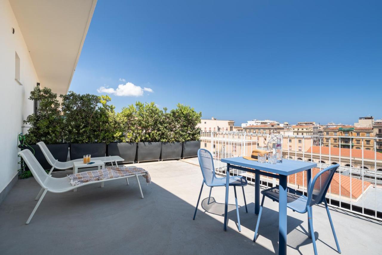 Attico 37 - Comfort Room Con Terrazza Privata Palermo Exterior foto